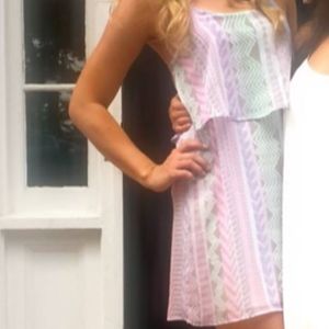 Lulu's Pastel Adjustable Dress